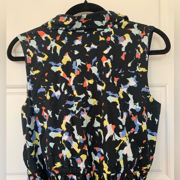 Jason Wu Abstract Floral Midi Dress - Picture 5 of 5